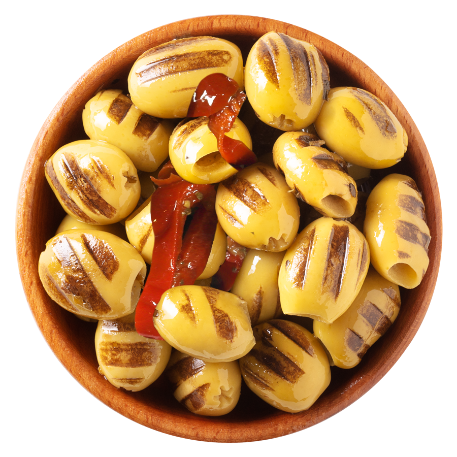 Marinated Grilled Olives