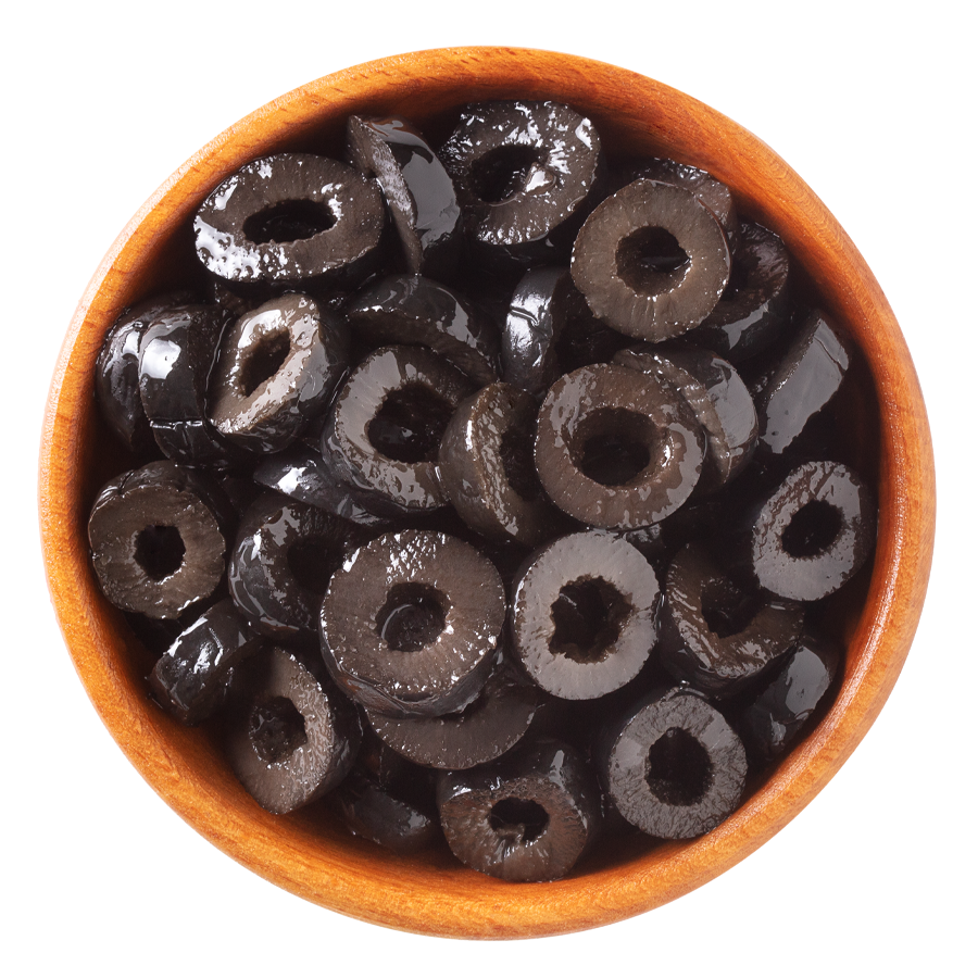 Sliced Black Ripe Olivesv